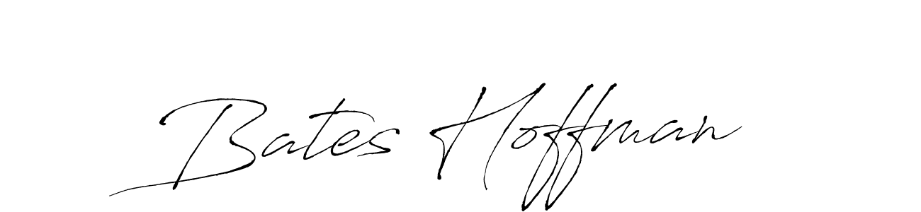 Bates Hoffman stylish signature style. Best Handwritten Sign (Antro_Vectra) for my name. Handwritten Signature Collection Ideas for my name Bates Hoffman. Bates Hoffman signature style 6 images and pictures png