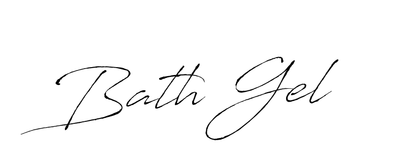 Also we have Bath Gel name is the best signature style. Create professional handwritten signature collection using Antro_Vectra autograph style. Bath Gel signature style 6 images and pictures png