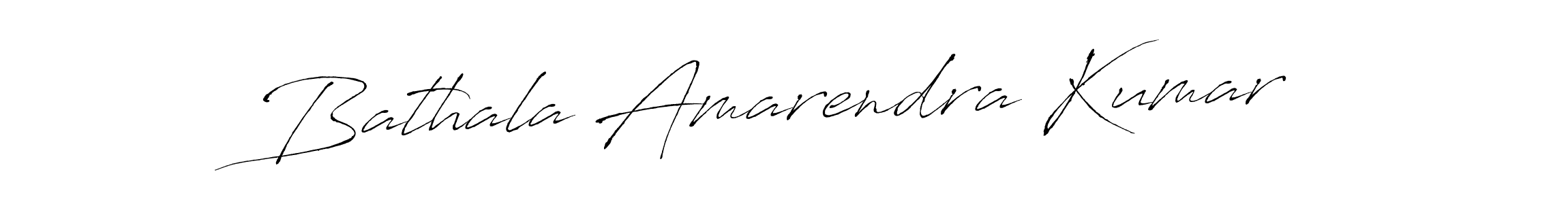 Bathala Amarendra Kumar stylish signature style. Best Handwritten Sign (Antro_Vectra) for my name. Handwritten Signature Collection Ideas for my name Bathala Amarendra Kumar. Bathala Amarendra Kumar signature style 6 images and pictures png