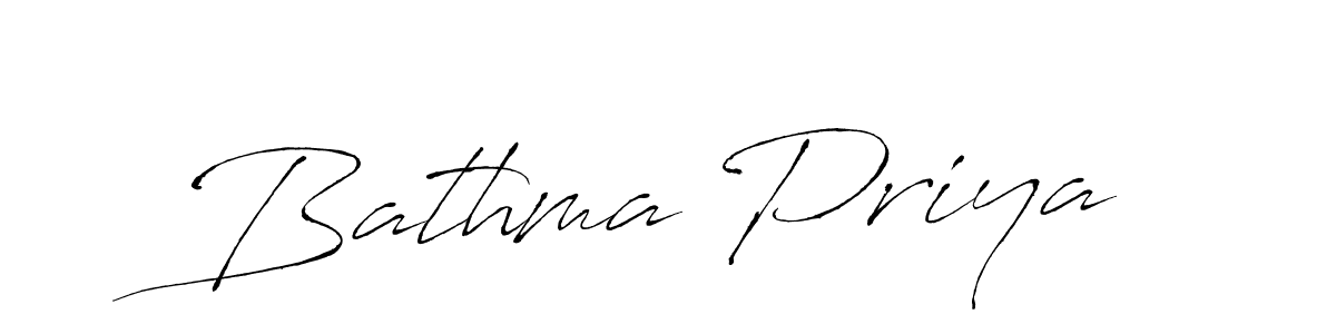 How to make Bathma Priya signature? Antro_Vectra is a professional autograph style. Create handwritten signature for Bathma Priya name. Bathma Priya signature style 6 images and pictures png