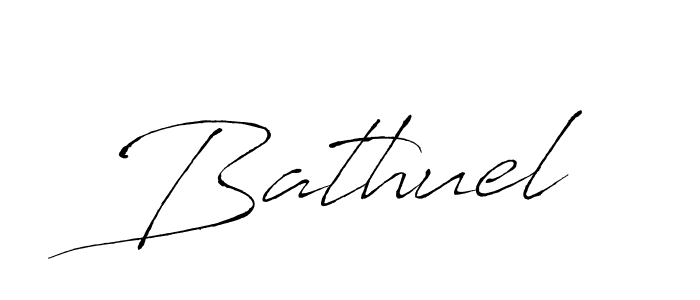 How to make Bathuel name signature. Use Antro_Vectra style for creating short signs online. This is the latest handwritten sign. Bathuel signature style 6 images and pictures png