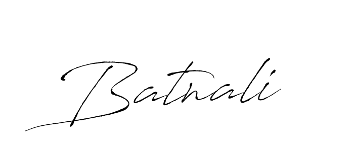 Batnali stylish signature style. Best Handwritten Sign (Antro_Vectra) for my name. Handwritten Signature Collection Ideas for my name Batnali. Batnali signature style 6 images and pictures png