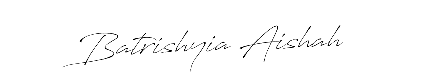 Once you've used our free online signature maker to create your best signature Antro_Vectra style, it's time to enjoy all of the benefits that Batrishyia Aishah name signing documents. Batrishyia Aishah signature style 6 images and pictures png