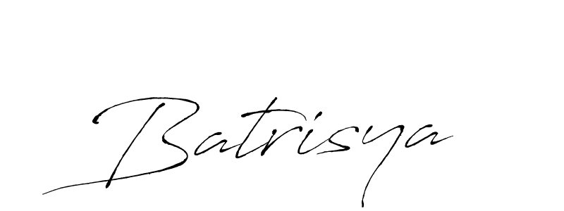 The best way (Antro_Vectra) to make a short signature is to pick only two or three words in your name. The name Batrisya include a total of six letters. For converting this name. Batrisya signature style 6 images and pictures png