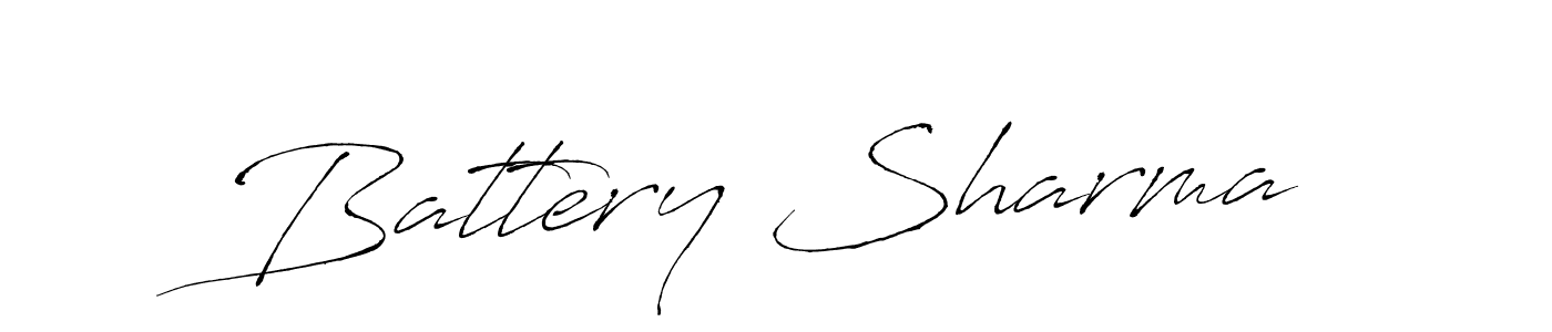 This is the best signature style for the Battery Sharma name. Also you like these signature font (Antro_Vectra). Mix name signature. Battery Sharma signature style 6 images and pictures png
