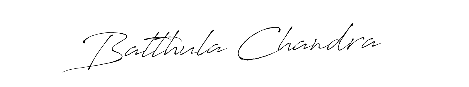 Design your own signature with our free online signature maker. With this signature software, you can create a handwritten (Antro_Vectra) signature for name Batthula Chandra. Batthula Chandra signature style 6 images and pictures png