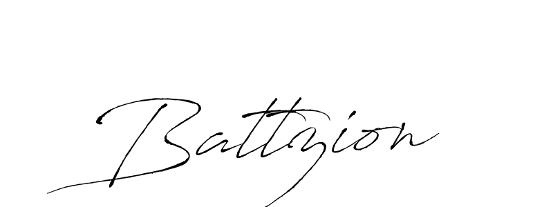 Design your own signature with our free online signature maker. With this signature software, you can create a handwritten (Antro_Vectra) signature for name Battzion. Battzion signature style 6 images and pictures png