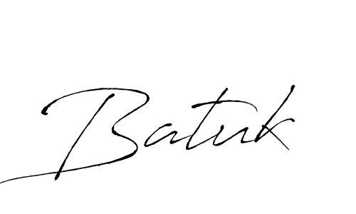 The best way (Antro_Vectra) to make a short signature is to pick only two or three words in your name. The name Batuk include a total of six letters. For converting this name. Batuk signature style 6 images and pictures png