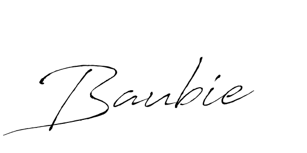 Once you've used our free online signature maker to create your best signature Antro_Vectra style, it's time to enjoy all of the benefits that Baubie name signing documents. Baubie signature style 6 images and pictures png