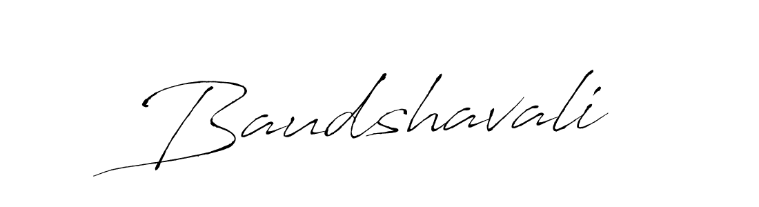 Use a signature maker to create a handwritten signature online. With this signature software, you can design (Antro_Vectra) your own signature for name Baudshavali. Baudshavali signature style 6 images and pictures png