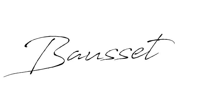 Create a beautiful signature design for name Bausset. With this signature (Antro_Vectra) fonts, you can make a handwritten signature for free. Bausset signature style 6 images and pictures png