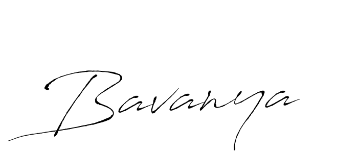 Bavanya stylish signature style. Best Handwritten Sign (Antro_Vectra) for my name. Handwritten Signature Collection Ideas for my name Bavanya. Bavanya signature style 6 images and pictures png