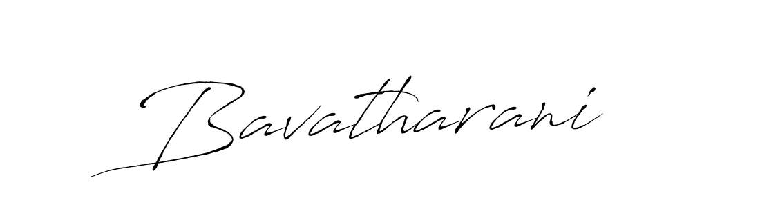 Create a beautiful signature design for name Bavatharani. With this signature (Antro_Vectra) fonts, you can make a handwritten signature for free. Bavatharani signature style 6 images and pictures png