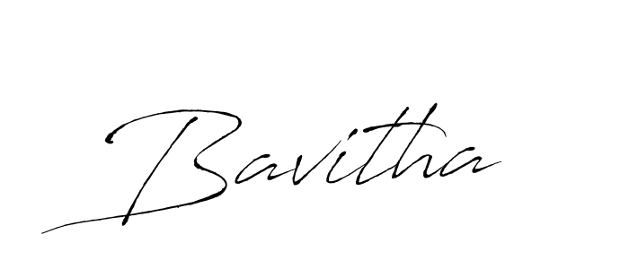 Create a beautiful signature design for name Bavitha. With this signature (Antro_Vectra) fonts, you can make a handwritten signature for free. Bavitha signature style 6 images and pictures png