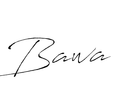 You should practise on your own different ways (Antro_Vectra) to write your name (Bawa) in signature. don't let someone else do it for you. Bawa signature style 6 images and pictures png