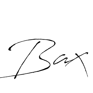 Design your own signature with our free online signature maker. With this signature software, you can create a handwritten (Antro_Vectra) signature for name Bax. Bax signature style 6 images and pictures png