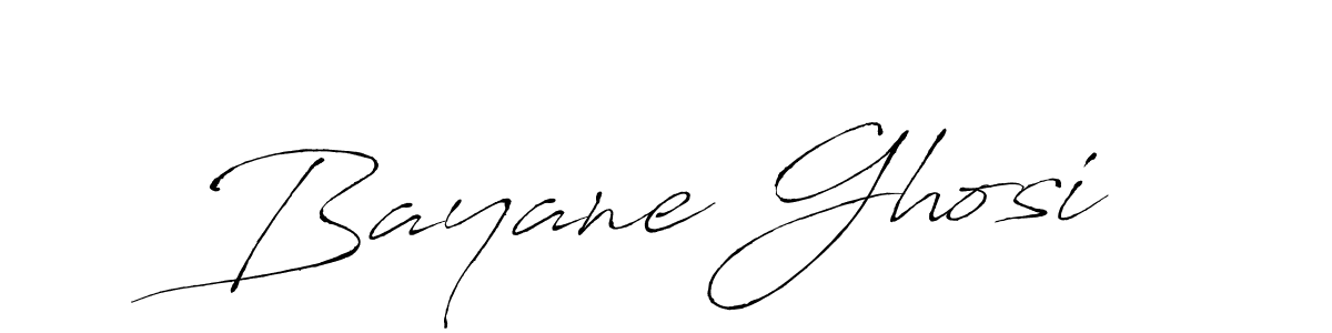 The best way (Antro_Vectra) to make a short signature is to pick only two or three words in your name. The name Bayane Ghosi include a total of six letters. For converting this name. Bayane Ghosi signature style 6 images and pictures png