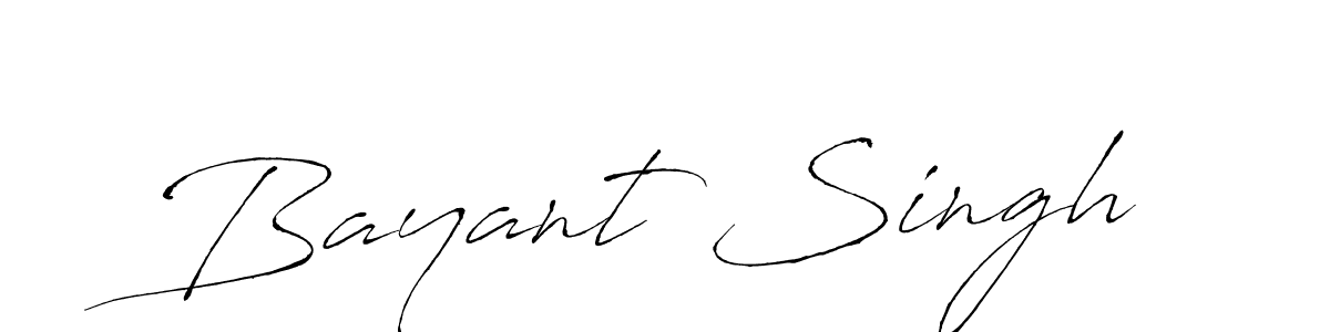 The best way (Antro_Vectra) to make a short signature is to pick only two or three words in your name. The name Bayant Singh include a total of six letters. For converting this name. Bayant Singh signature style 6 images and pictures png