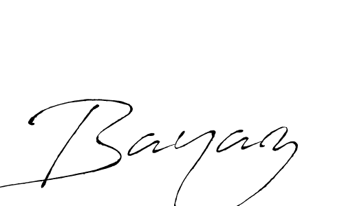 Create a beautiful signature design for name Bayaz. With this signature (Antro_Vectra) fonts, you can make a handwritten signature for free. Bayaz signature style 6 images and pictures png