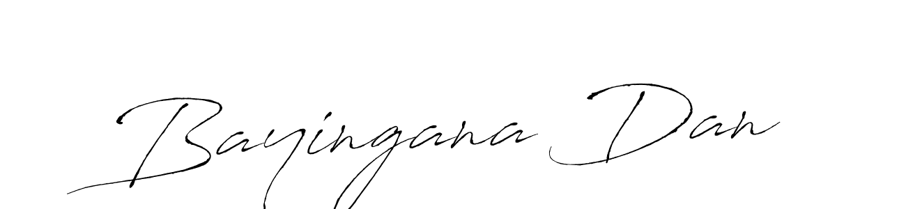 Also You can easily find your signature by using the search form. We will create Bayingana Dan name handwritten signature images for you free of cost using Antro_Vectra sign style. Bayingana Dan signature style 6 images and pictures png