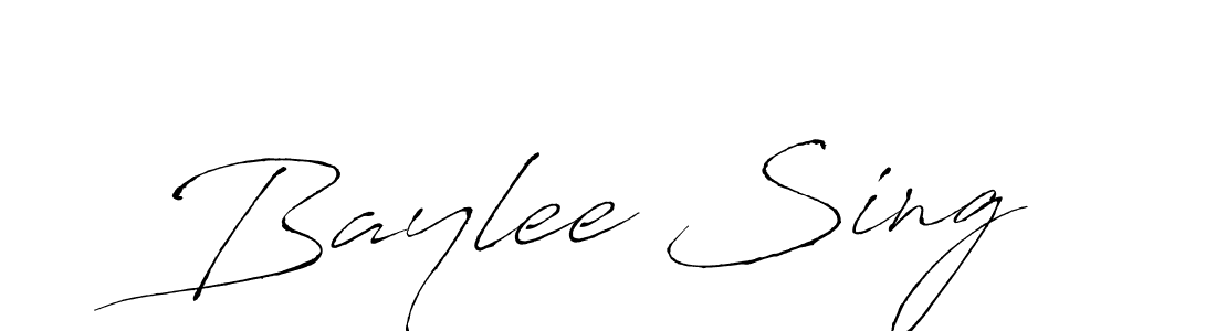 The best way (Antro_Vectra) to make a short signature is to pick only two or three words in your name. The name Baylee Sing include a total of six letters. For converting this name. Baylee Sing signature style 6 images and pictures png