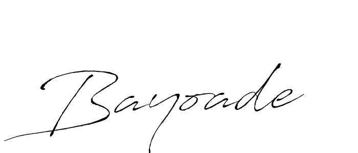 How to make Bayoade name signature. Use Antro_Vectra style for creating short signs online. This is the latest handwritten sign. Bayoade signature style 6 images and pictures png