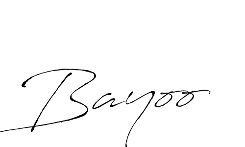 Also we have Bayoo name is the best signature style. Create professional handwritten signature collection using Antro_Vectra autograph style. Bayoo signature style 6 images and pictures png