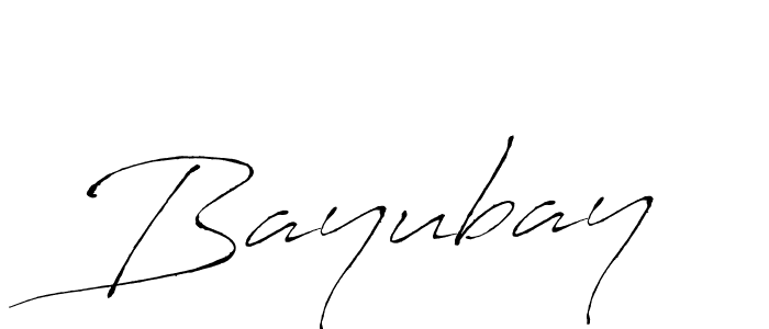 Antro_Vectra is a professional signature style that is perfect for those who want to add a touch of class to their signature. It is also a great choice for those who want to make their signature more unique. Get Bayubay name to fancy signature for free. Bayubay signature style 6 images and pictures png