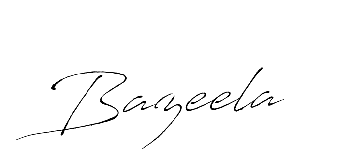 Create a beautiful signature design for name Bazeela. With this signature (Antro_Vectra) fonts, you can make a handwritten signature for free. Bazeela signature style 6 images and pictures png
