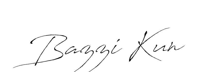 Also You can easily find your signature by using the search form. We will create Bazzi Kun name handwritten signature images for you free of cost using Antro_Vectra sign style. Bazzi Kun signature style 6 images and pictures png