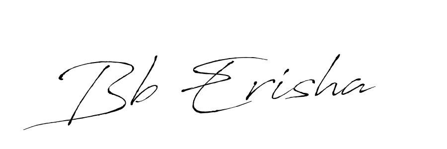 The best way (Antro_Vectra) to make a short signature is to pick only two or three words in your name. The name Bb Erisha include a total of six letters. For converting this name. Bb Erisha signature style 6 images and pictures png