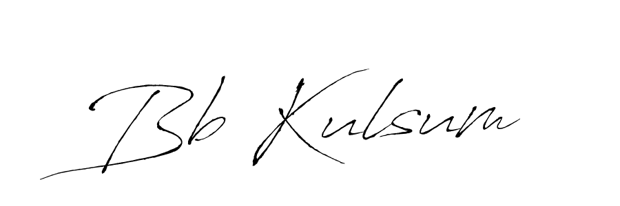 Bb Kulsum stylish signature style. Best Handwritten Sign (Antro_Vectra) for my name. Handwritten Signature Collection Ideas for my name Bb Kulsum. Bb Kulsum signature style 6 images and pictures png