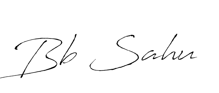 Create a beautiful signature design for name Bb Sahu. With this signature (Antro_Vectra) fonts, you can make a handwritten signature for free. Bb Sahu signature style 6 images and pictures png