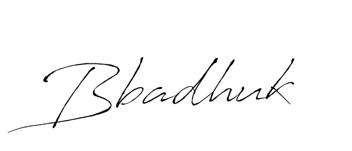 Use a signature maker to create a handwritten signature online. With this signature software, you can design (Antro_Vectra) your own signature for name Bbadhuk. Bbadhuk signature style 6 images and pictures png