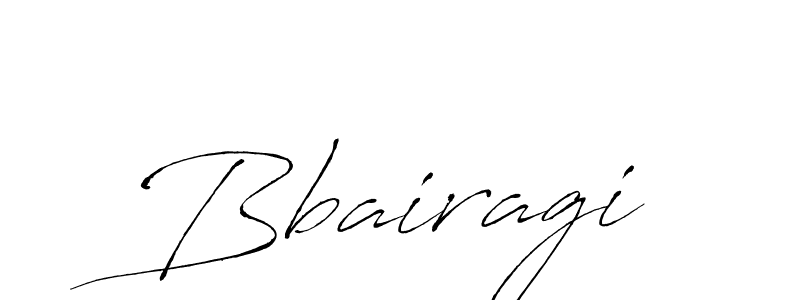 Design your own signature with our free online signature maker. With this signature software, you can create a handwritten (Antro_Vectra) signature for name Bbairagi. Bbairagi signature style 6 images and pictures png