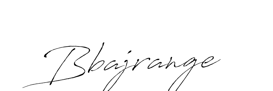 Design your own signature with our free online signature maker. With this signature software, you can create a handwritten (Antro_Vectra) signature for name Bbajrange. Bbajrange signature style 6 images and pictures png