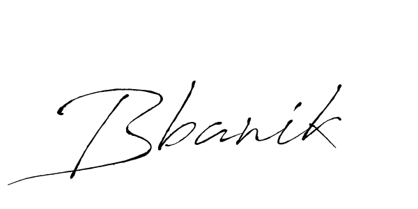 How to Draw Bbanik signature style? Antro_Vectra is a latest design signature styles for name Bbanik. Bbanik signature style 6 images and pictures png