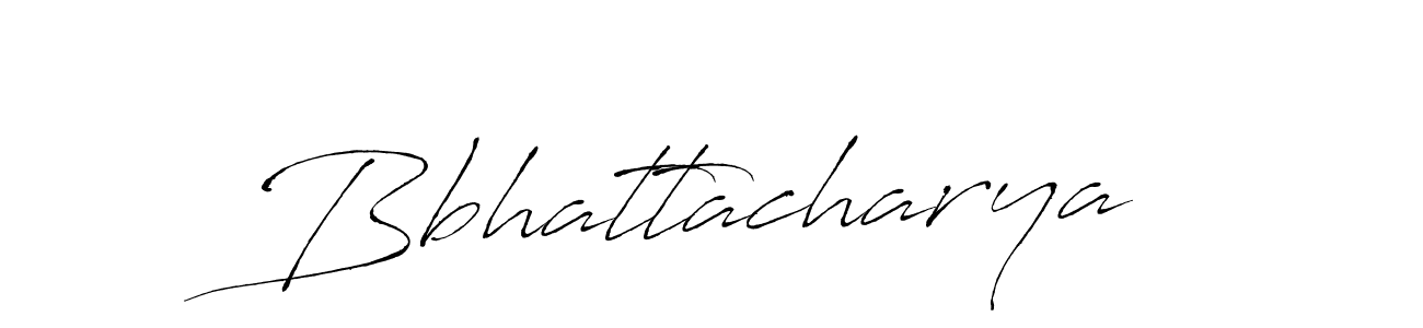 Create a beautiful signature design for name Bbhattacharya. With this signature (Antro_Vectra) fonts, you can make a handwritten signature for free. Bbhattacharya signature style 6 images and pictures png