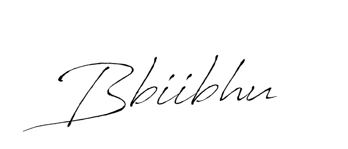 Also we have Bbiibhu name is the best signature style. Create professional handwritten signature collection using Antro_Vectra autograph style. Bbiibhu signature style 6 images and pictures png