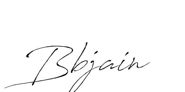 Make a beautiful signature design for name Bbjain. With this signature (Antro_Vectra) style, you can create a handwritten signature for free. Bbjain signature style 6 images and pictures png