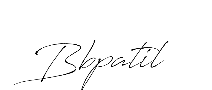 Use a signature maker to create a handwritten signature online. With this signature software, you can design (Antro_Vectra) your own signature for name Bbpatil. Bbpatil signature style 6 images and pictures png