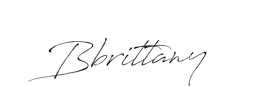 How to make Bbrittany name signature. Use Antro_Vectra style for creating short signs online. This is the latest handwritten sign. Bbrittany signature style 6 images and pictures png