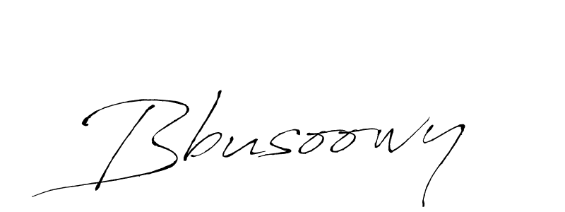 Create a beautiful signature design for name Bbusoowy. With this signature (Antro_Vectra) fonts, you can make a handwritten signature for free. Bbusoowy signature style 6 images and pictures png