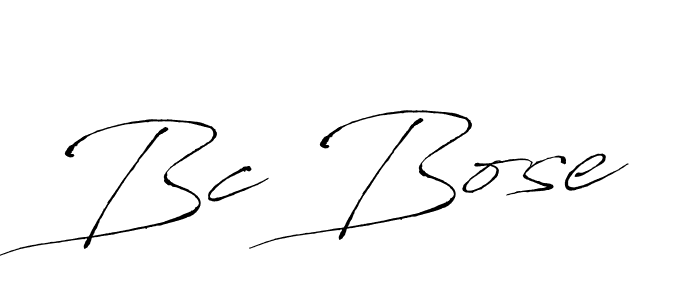 Create a beautiful signature design for name Bc Bose. With this signature (Antro_Vectra) fonts, you can make a handwritten signature for free. Bc Bose signature style 6 images and pictures png