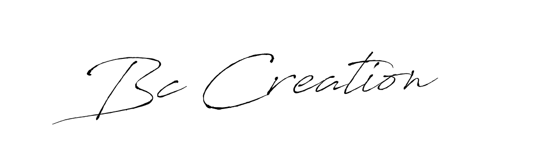 How to make Bc Creation name signature. Use Antro_Vectra style for creating short signs online. This is the latest handwritten sign. Bc Creation signature style 6 images and pictures png