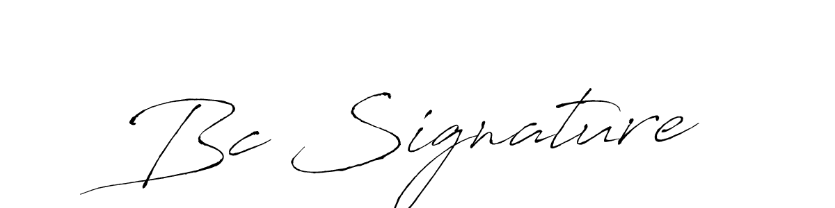Bc Signature stylish signature style. Best Handwritten Sign (Antro_Vectra) for my name. Handwritten Signature Collection Ideas for my name Bc Signature. Bc Signature signature style 6 images and pictures png
