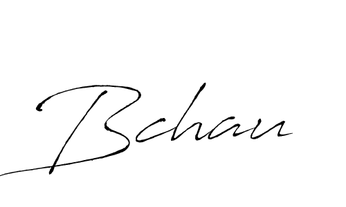Create a beautiful signature design for name Bchau. With this signature (Antro_Vectra) fonts, you can make a handwritten signature for free. Bchau signature style 6 images and pictures png