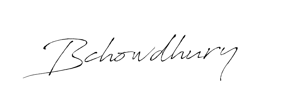 Antro_Vectra is a professional signature style that is perfect for those who want to add a touch of class to their signature. It is also a great choice for those who want to make their signature more unique. Get Bchowdhury name to fancy signature for free. Bchowdhury signature style 6 images and pictures png