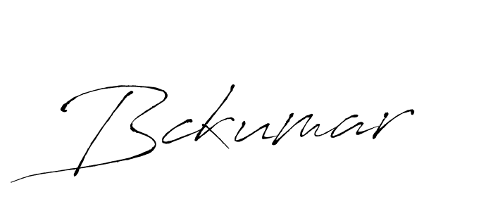 Bckumar stylish signature style. Best Handwritten Sign (Antro_Vectra) for my name. Handwritten Signature Collection Ideas for my name Bckumar. Bckumar signature style 6 images and pictures png