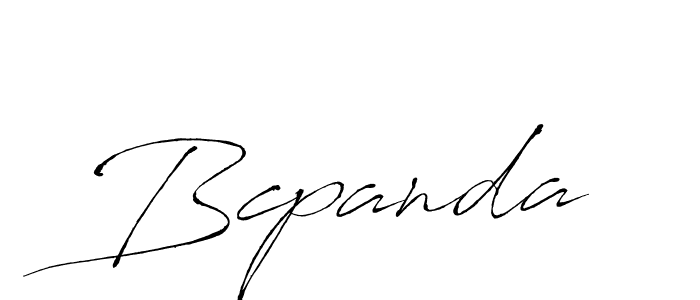 Design your own signature with our free online signature maker. With this signature software, you can create a handwritten (Antro_Vectra) signature for name Bcpanda. Bcpanda signature style 6 images and pictures png